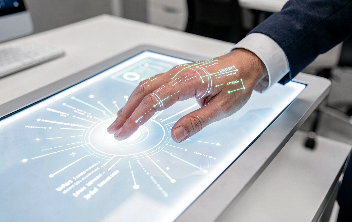 Interaction with data