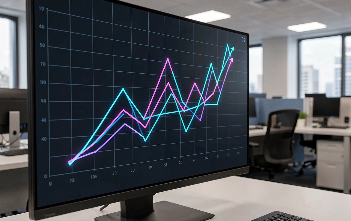 Vector Line Modeling Display